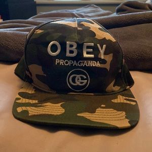 Obey Camo SnapBack hat